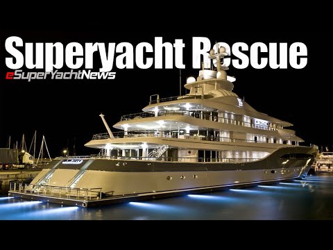 Superyacht-ul salvează 100 de oameni după ce nava s-a răsturnat |  SY News Ep222