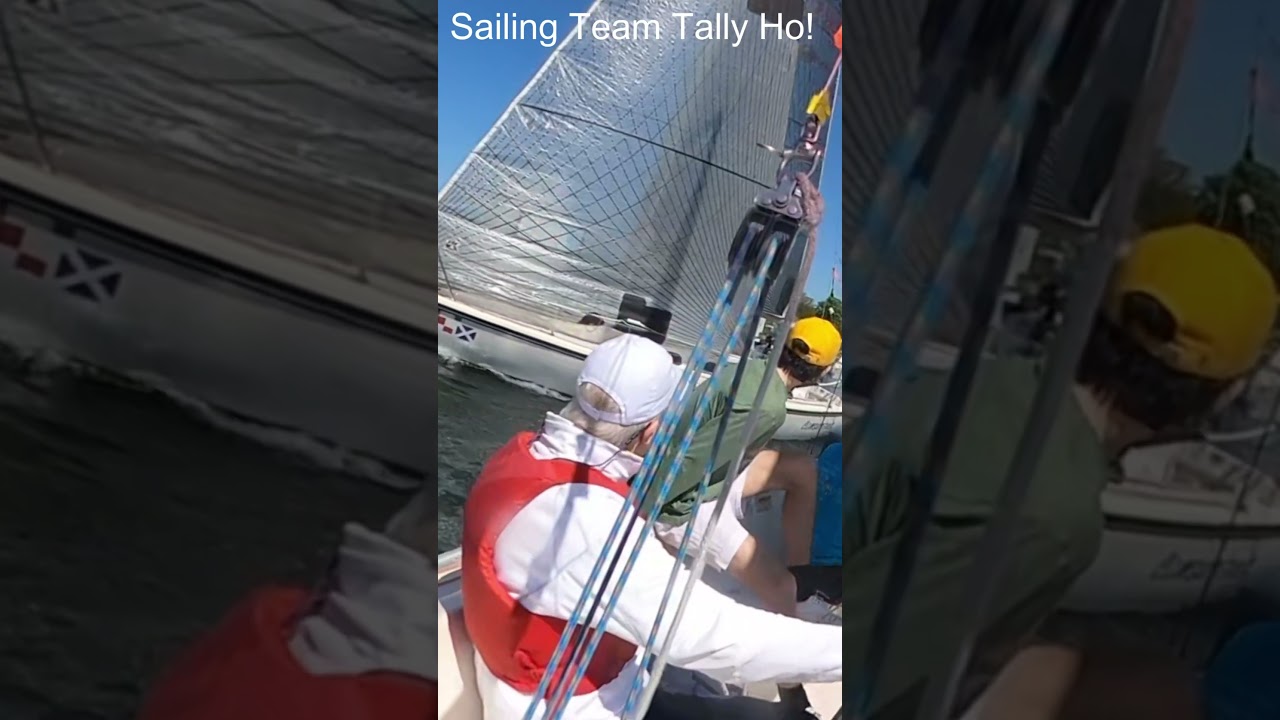 Echipa de navigație Tally Ho!  Are The Duck!  #sailing #sailingvideo #yachting #lakeminnetonka