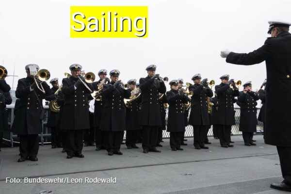 Navigație - Sutherland Brothers - Marine Music Corps Wilhelmshaven Handover Appeal Escadrila 2 de fregata