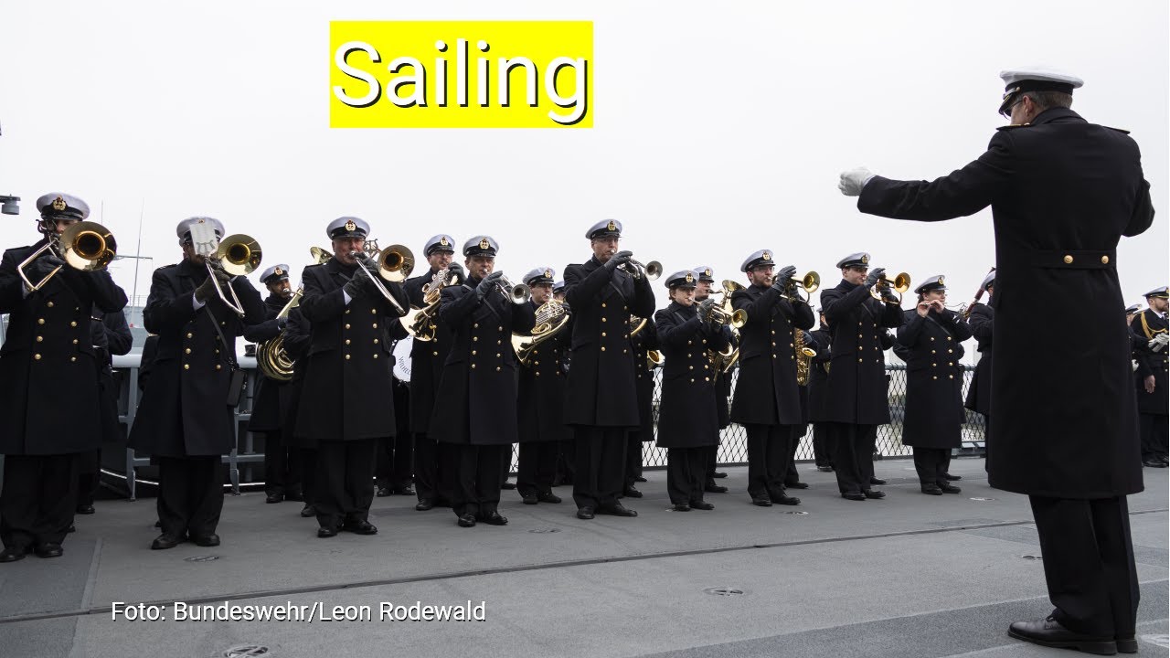 Navigație - Sutherland Brothers - Marine Music Corps Wilhelmshaven Handover Appeal Escadrila 2 de fregata