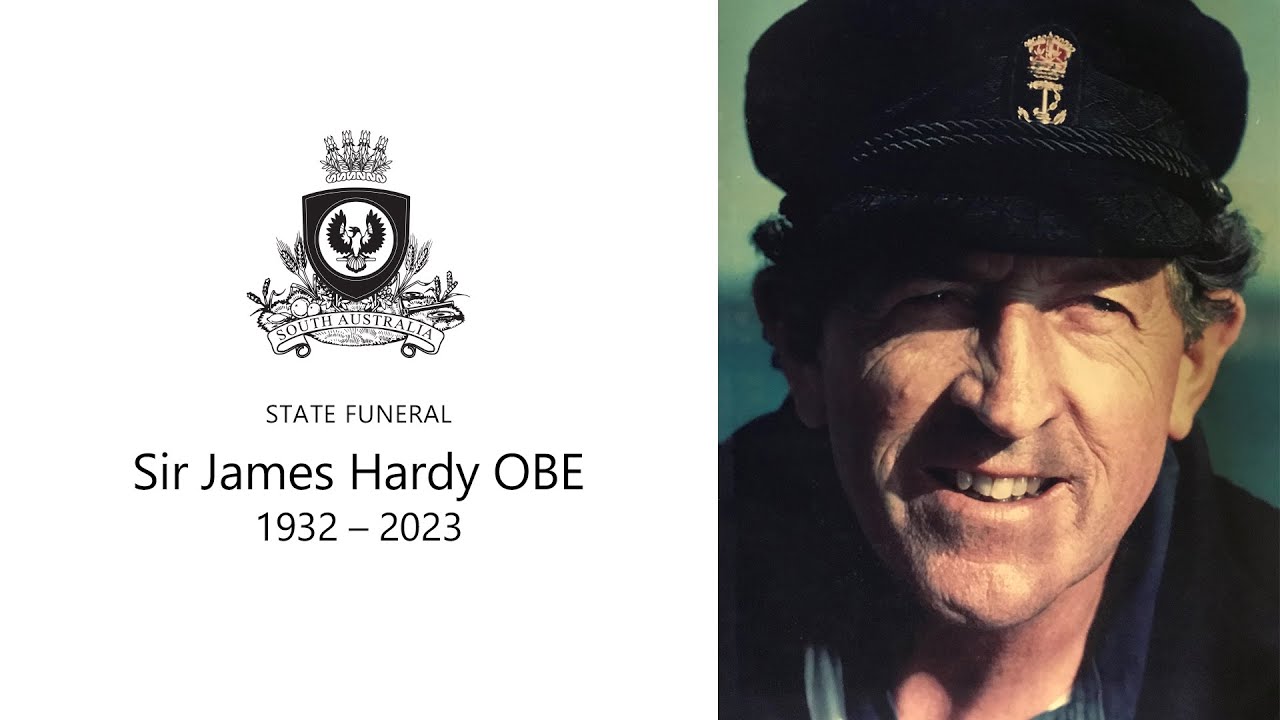 Înmormântare de stat: Sir James Hardy OBE