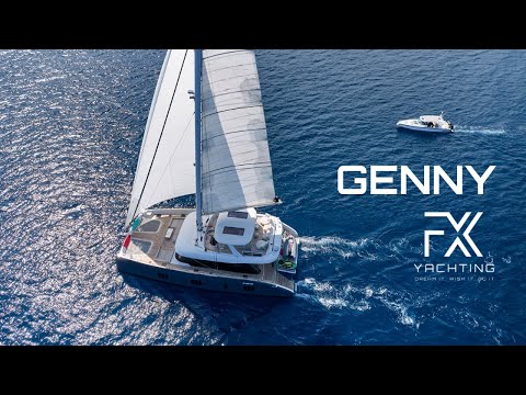 GENNY @SUNREEFYACHTSOFFICIAL Sunreef 80⛵ Crewed Sailing #Catamaran #yachtcharter @fxyachting Grecia