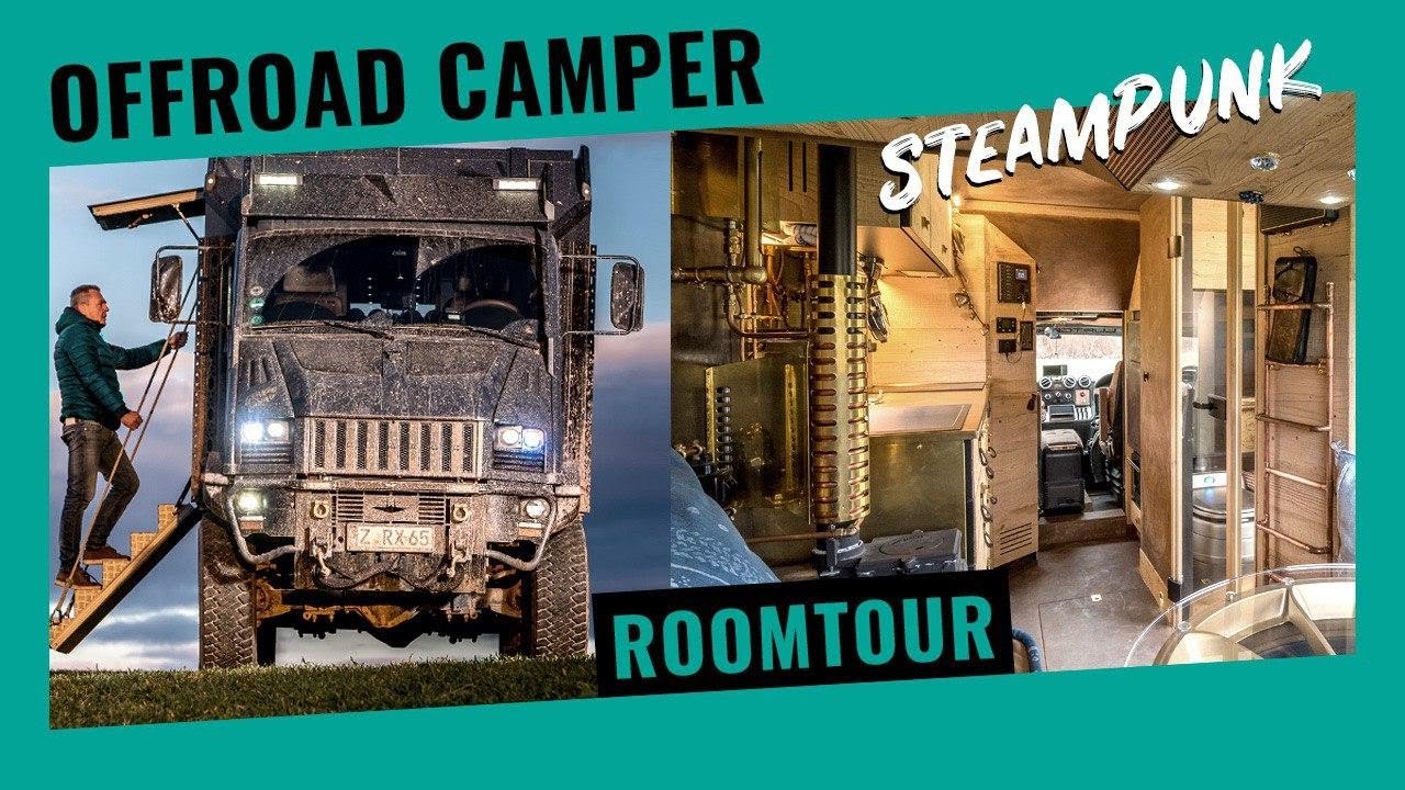 Steampunk 4x4: Acest Overland Camper vă va uimi mințile