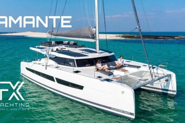 AMANTE @FountainePajot Aura 51 ⛵ Crewed Sailing #Catamaran #yachtcharter @fxyachting Grecia
