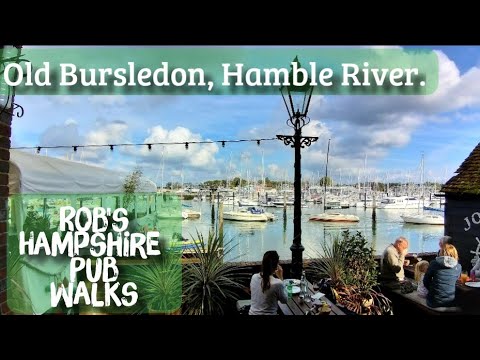 # 52 Plimbările lui Rob's Hampshire Pub.  Plimbarea pe râul Bursledon și Hamble.