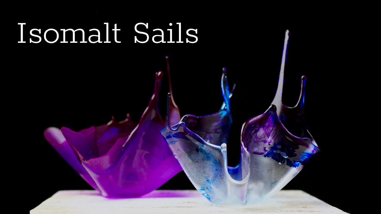 Isomalt Sail Tutorial |  Pânze de zahăr