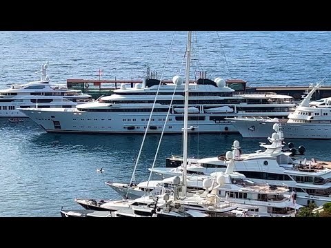 400 de milioane de dolari KATARA 408ft Proprietar Emir of Qatar•Lurssen •Cel mai mare iaht de andocare din Monaco@emmansvlogfr