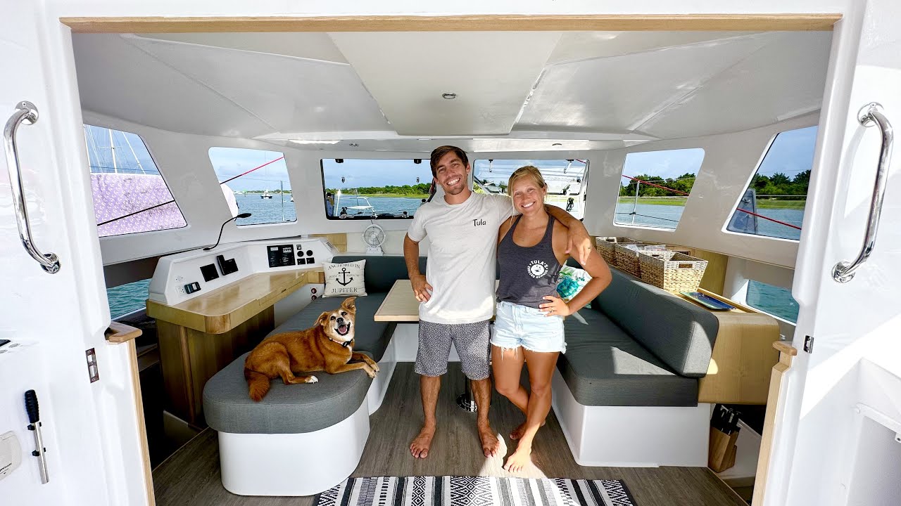 TUR COMPLET al NOULUI CATAMARAN DE VÂLE, SEAWIND 1170 Hull #1!