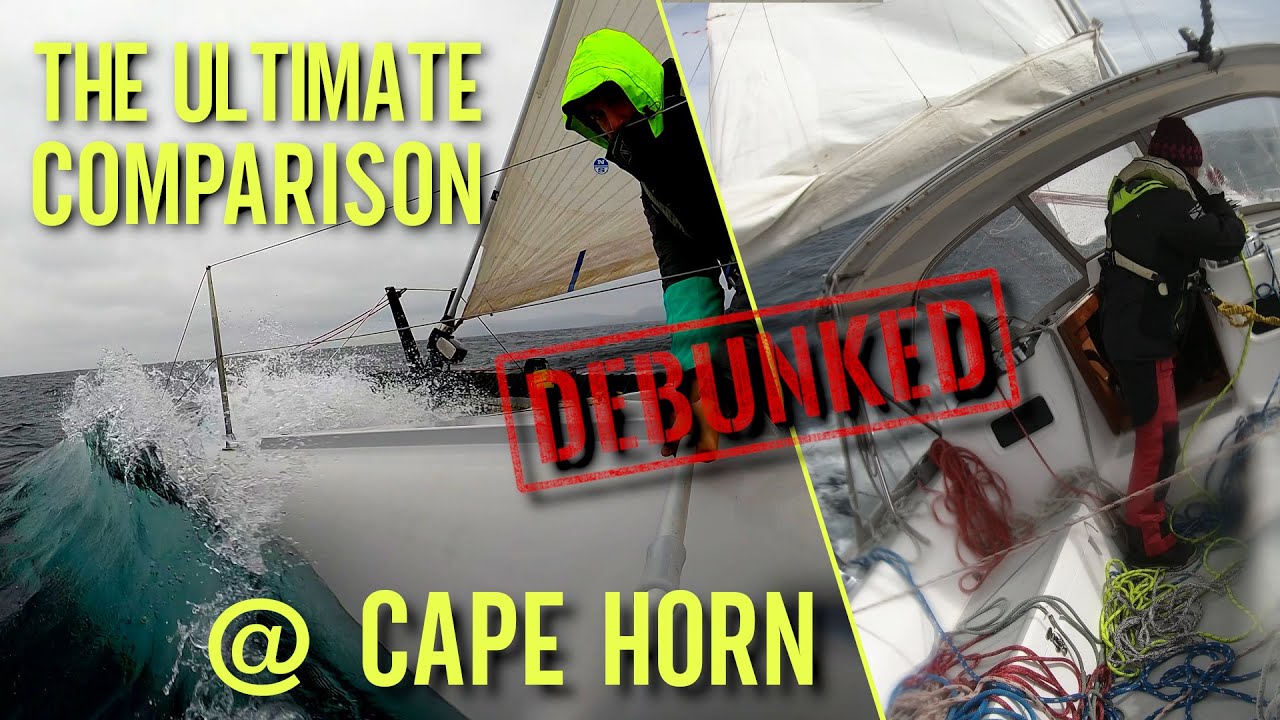 7 mituri CAT vs MONO dezmințite Sailing @ Cape Horn |  Trebuie să urmăriți înainte de a cumpăra o barcă cu pânze! [Ep.114]