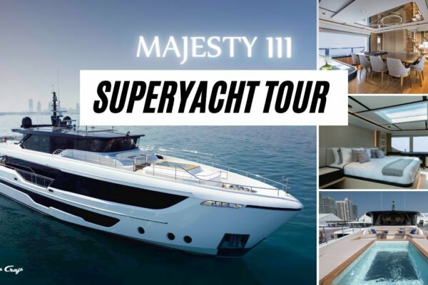 Majesty 111: Un tur de superyacht |  Majesty Yachts de Gulf Craft