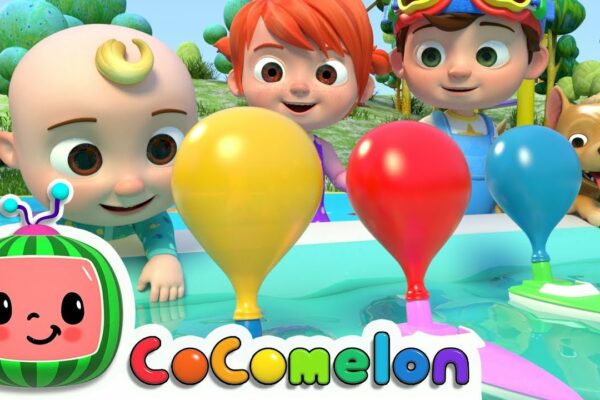 Cursa cu baloane |  CoComelon Rime și cântece pentru copii