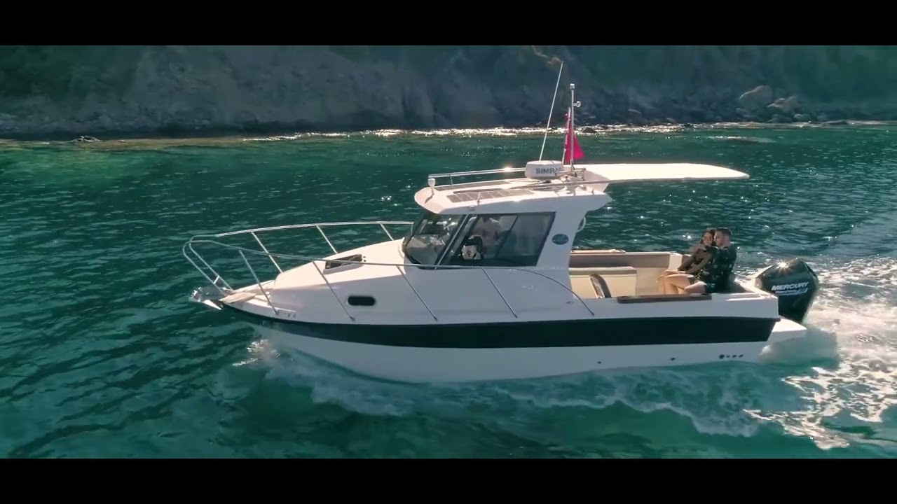 Goby 230 OB - Trailer oficial/Barcă cu motor de Mercan Yachting