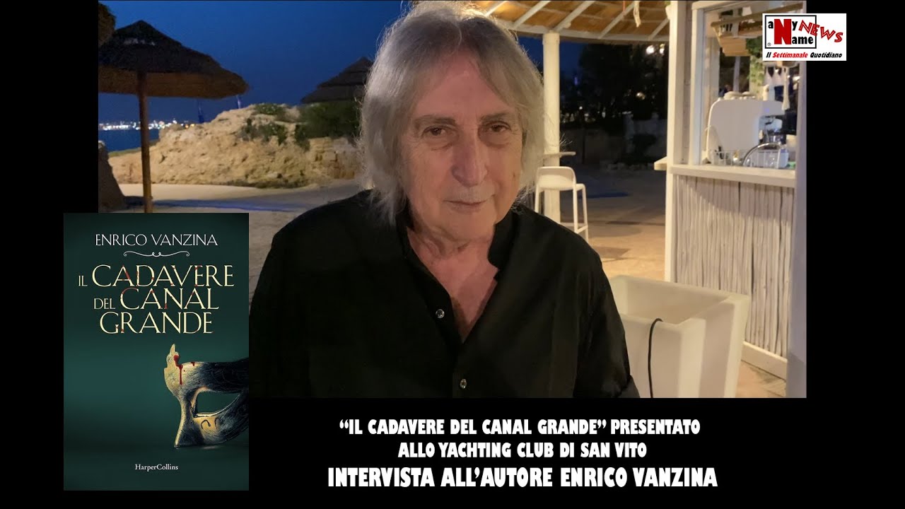 Enrico Vanzina prezintă „The Cadavre of the Grand Canal” la San Vito Yachting Club