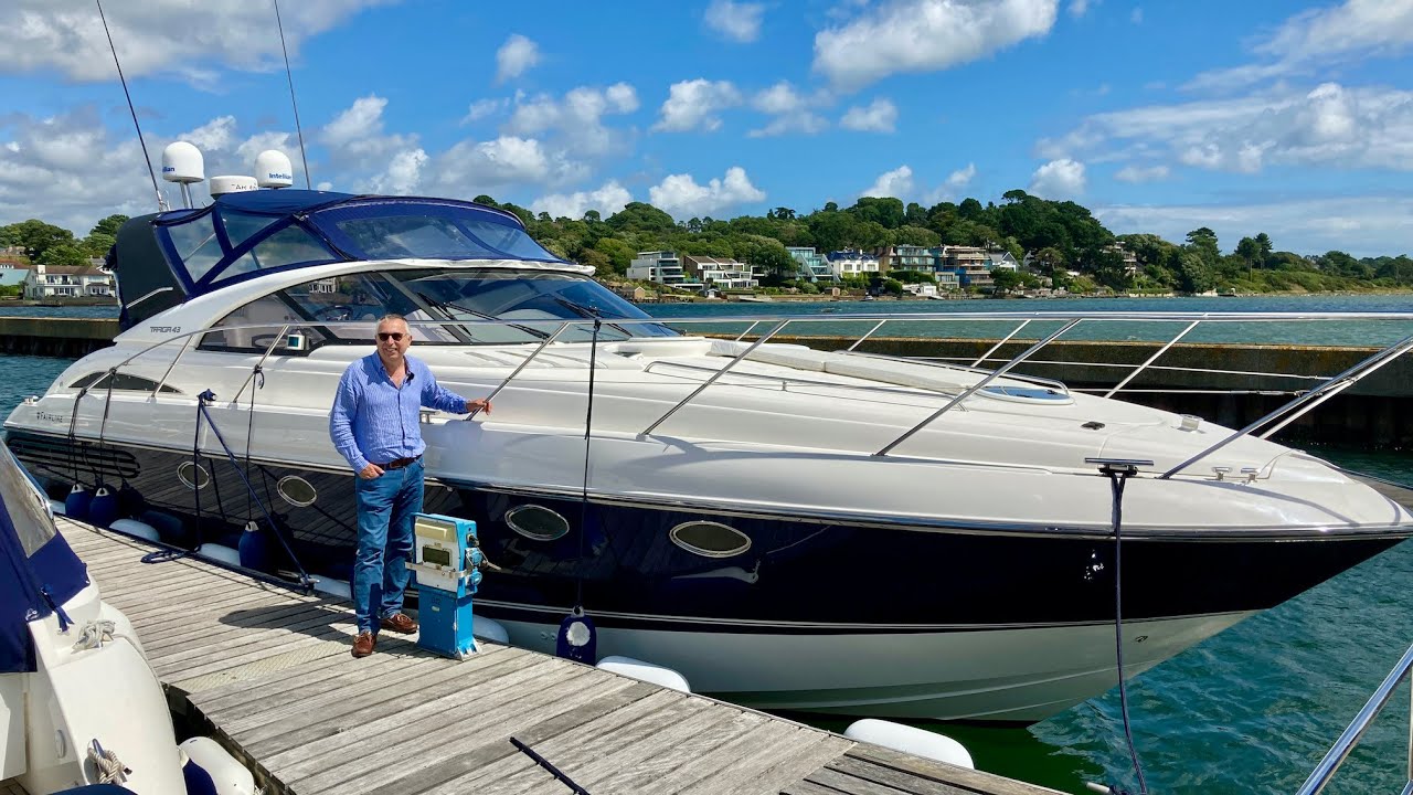 Tur de iaht de 150.000 GBP: 2001 Fairline Targa 43