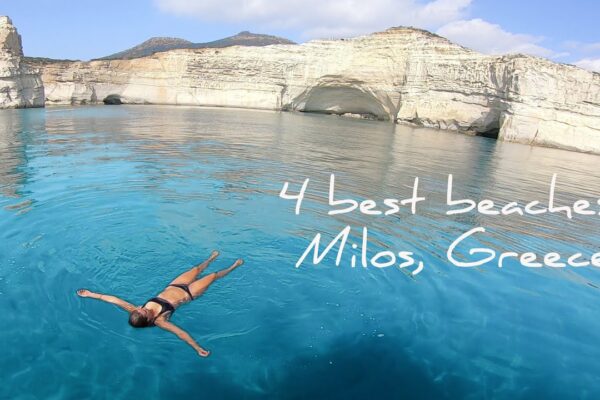 36. Navigare catre cele 4 BUNE PLAJE MILOS |  Uimitoare INSULELE GRECECI!  |  Navigand in Grecia