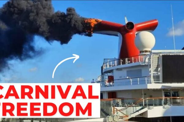Carnaval Freedom Fire 26 mai 2022 Acostat în Grand Turk