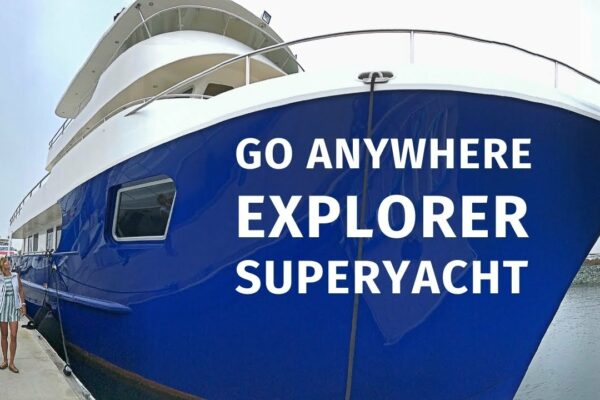 8.900.000 USD ALLSEAS 92 EXPEDITION Explorer SuperYacht Tour Croația Călătorii în jurul lumii Yacht