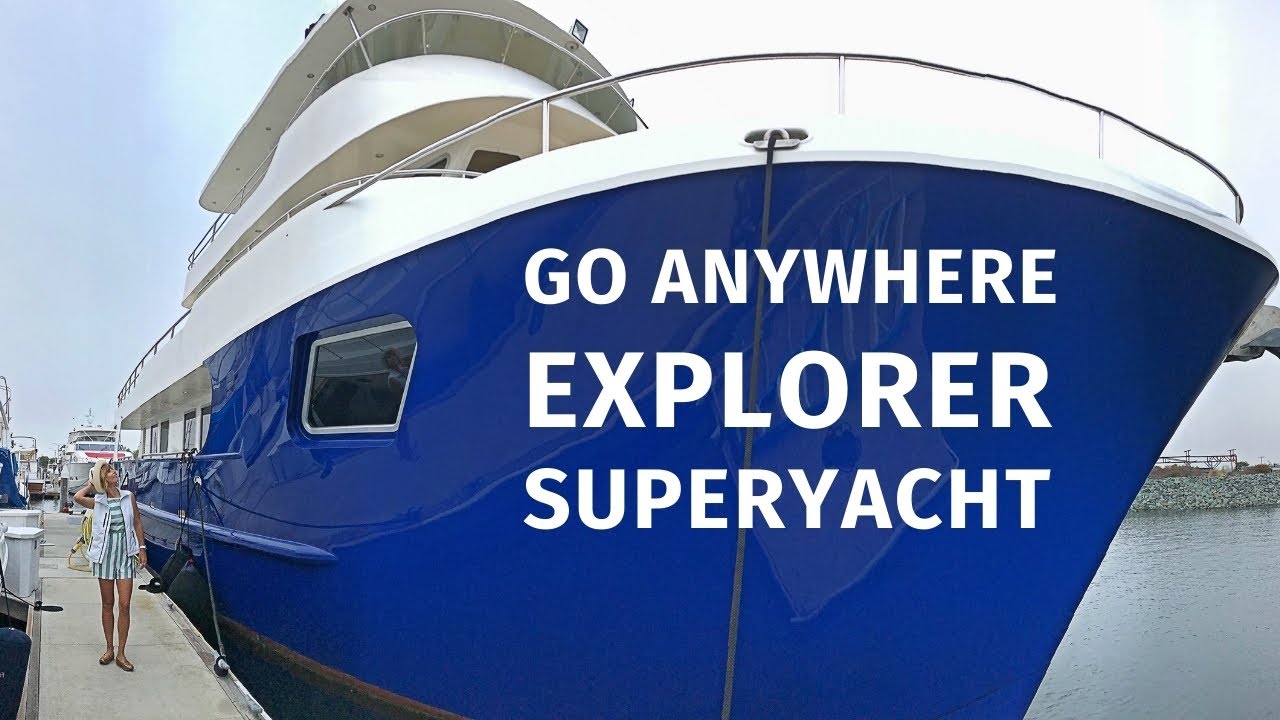 8.900.000 USD ALLSEAS 92 EXPEDITION Explorer SuperYacht Tour Croația Călătorii în jurul lumii Yacht