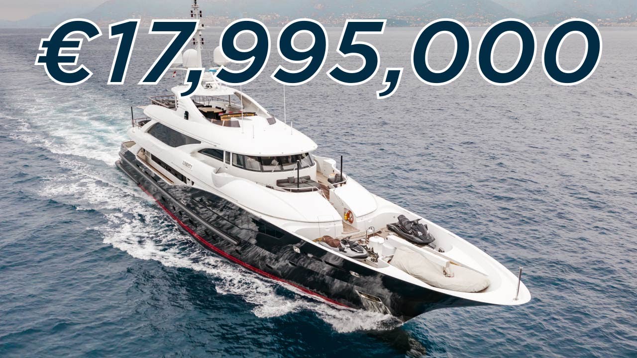 17.995.000 € SUPERYACHT „LIBERTY” CONSTRUIT DE ISA SI ACUM DE VANZARE!