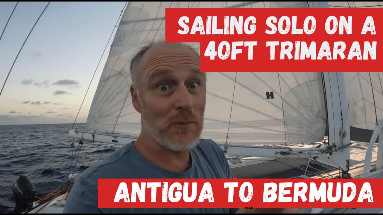 Navigați cu un Trimaran Solo de 40 de metri din Antigua până în Bermuda