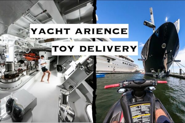 Superyacht Jucărie Comandă Sosire |  Yacht Arience