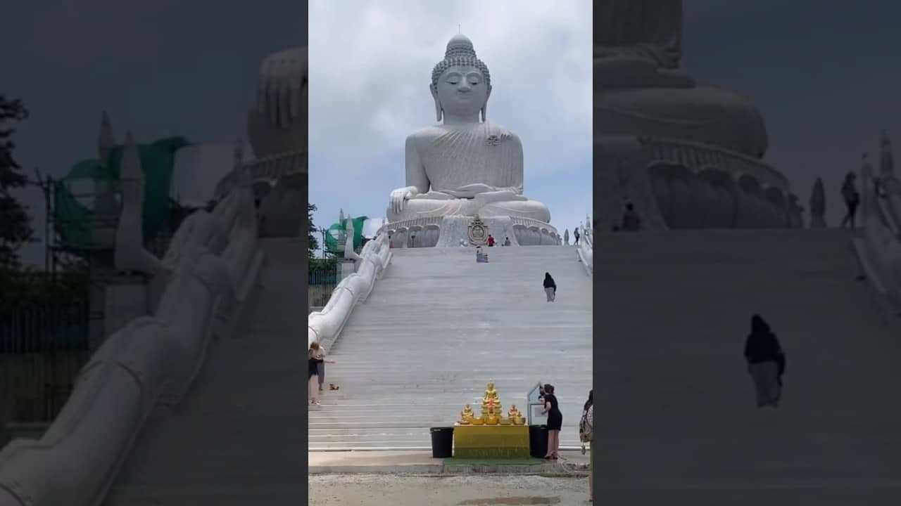 Vederi minunate de la și despre „Marele Buddha”, Phuket Thailanda