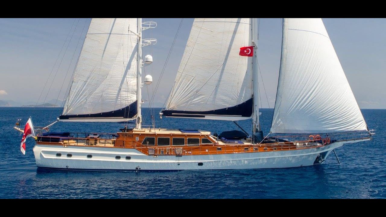 S/Y VOYAGE 34 m Cocă de oțel Sailing Yacht De Vanzare , Malta Comercial, Rina Classed, Full Walkthrough