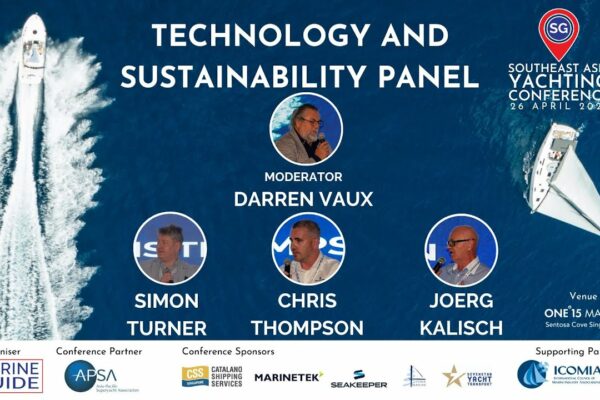 Panel de tehnologie și sustenabilitate - Southeast Asia Yachting Conference 2023