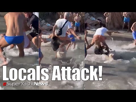 Localnicii supărați atacă fizic echipajul iahtului |  SY News Ep232