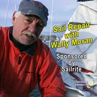 Reparație vele cu Wally Moran