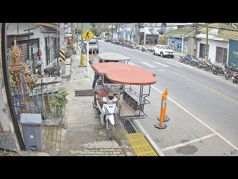 🔴 BM / Băcănie Samui |  Cam 1 |  Bangrak |  Koh Samui |  Thailanda |  Live Street Webcam |  1440p HD
