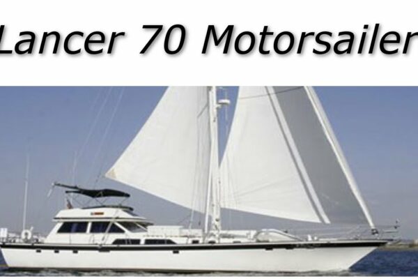 Lancer 70 Motorsailer Yacht For Sale: Walkthrough