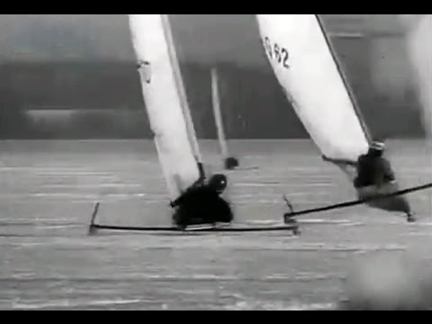 Campionatul Mondial de navigație pe gheață din 1974 - Lacul Zegrze Polonia - Navigație cu yachting pe gheață