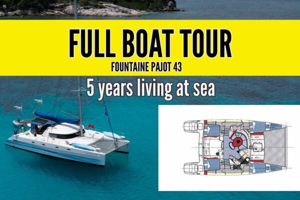 BOAT TOUR Belize 43 - Cel mai accesibil catamaran de familie cu vele