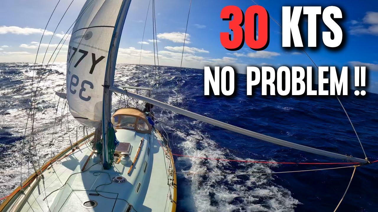 Schimbare dramatică a vremii 700 mile Open Ocean Passage Pt 2 / Offshore Sailing Ep 129