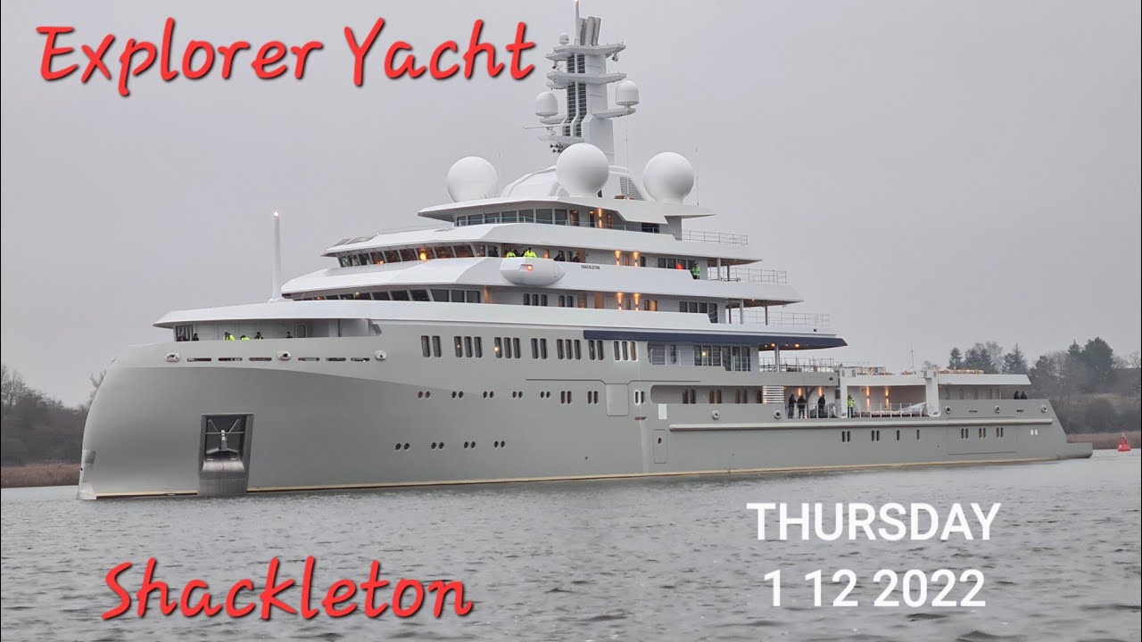 Mega Explorer Yacht "SHACKLETON" |  Plec pentru un test drive