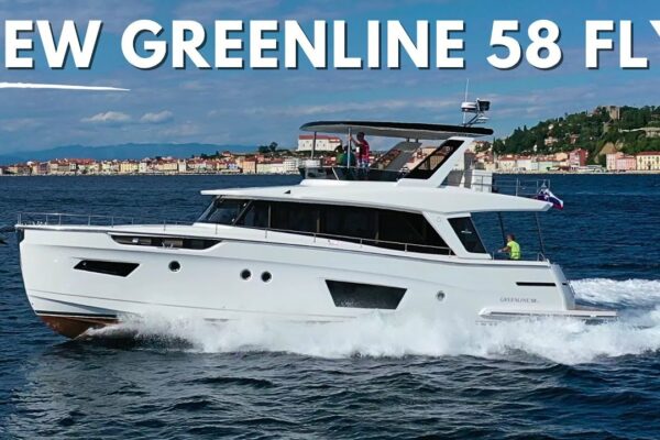 GREENLINE 58 FLY HYBRID Yacht Tour - Premieră mondială!