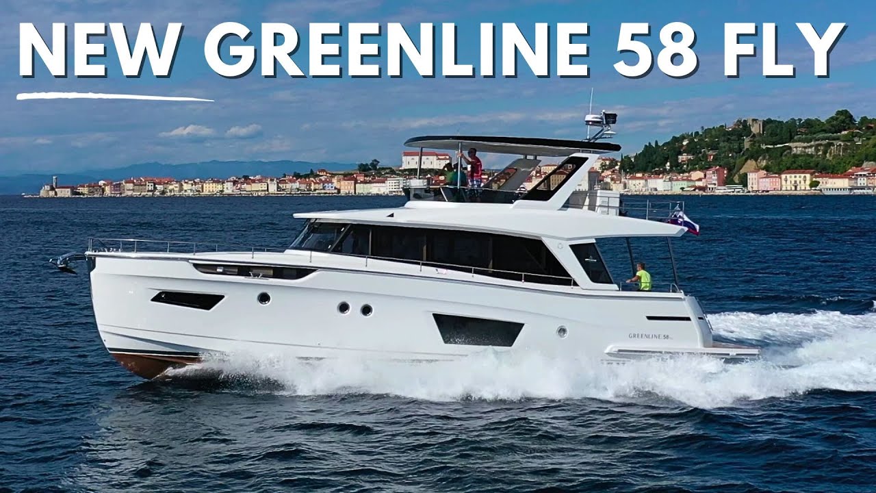 GREENLINE 58 FLY HYBRID Yacht Tour - Premieră mondială!
