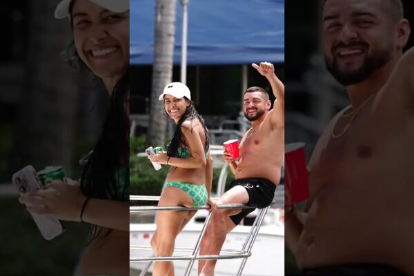 Sărutări și valuri care sufla: Salutările pline de căldură ale lui Miami Yacht!  💋👋🚤 #MiamiYacht Greetings #BoatSna