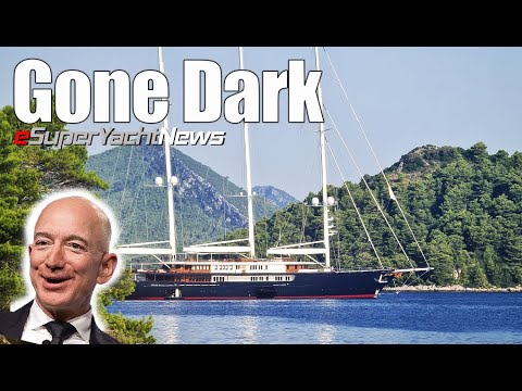 Superyacht-ul lui Jeff Bezos se întunecă!  |  Yacht distrus în Blaze |  SY News Ep252