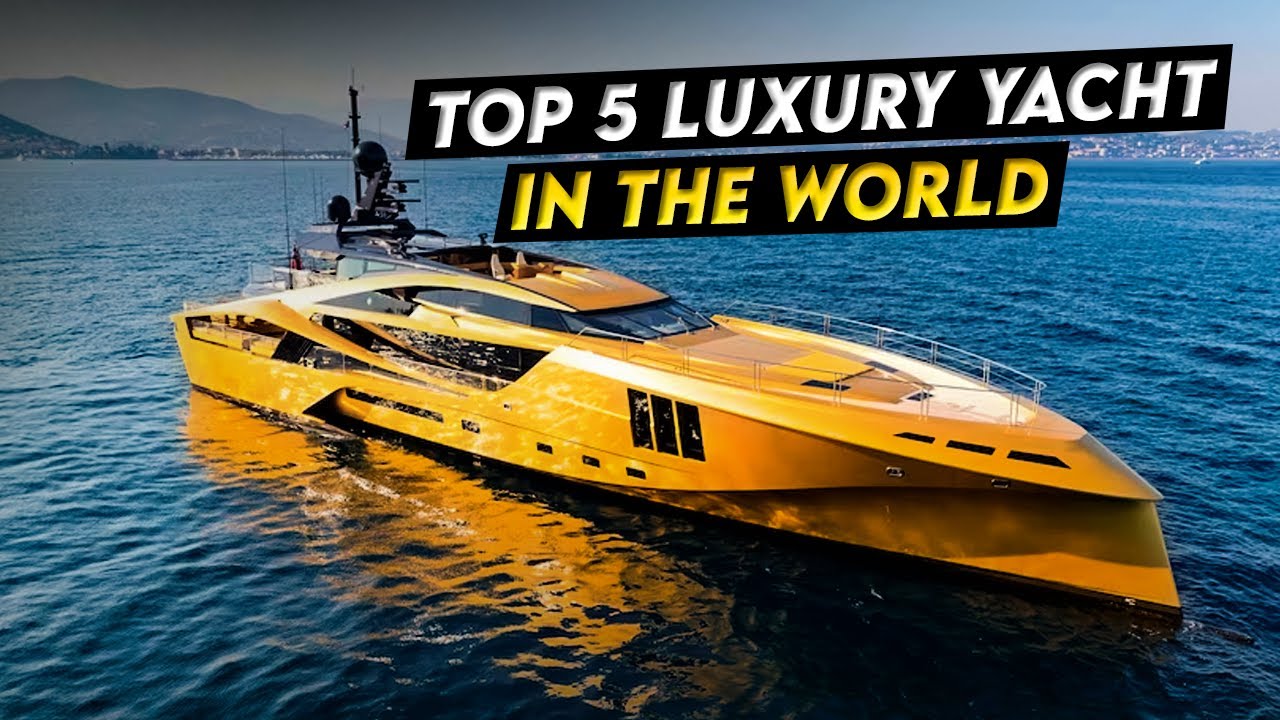 Top 5 iahturi de lux din lume: Palate plutitoare ale extravaganței