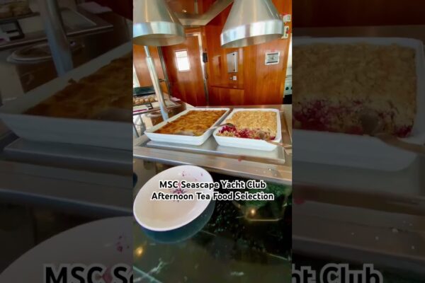 MSC Seascape Yacht Club Pool Bar & Grill Ceai de după-amiază #cruisevlogger #travel #croaziera #msccruises