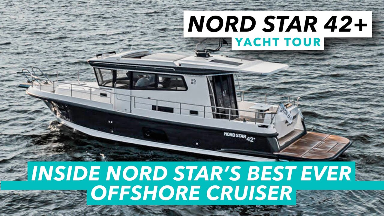 În interiorul celui mai bun crucișător offshore al Nord Star |  Tur cu iaht Nord Star 42+ |  Barcă cu motor și iahting