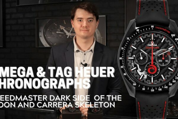 Omega Speedmaster Dark Side of the Moon și TAG Heuer Carrera Skeleton Chronographs |  SwissWatchExpo