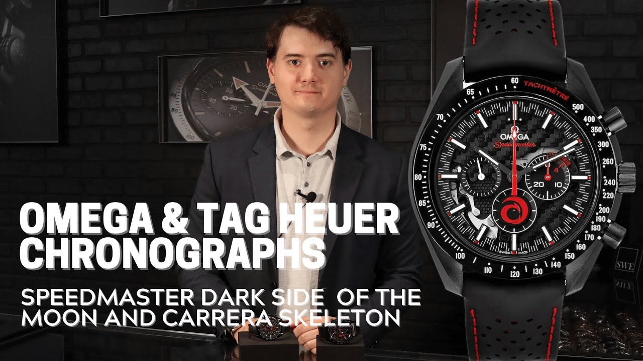 Omega Speedmaster Dark Side of the Moon și TAG Heuer Carrera Skeleton Chronographs |  SwissWatchExpo