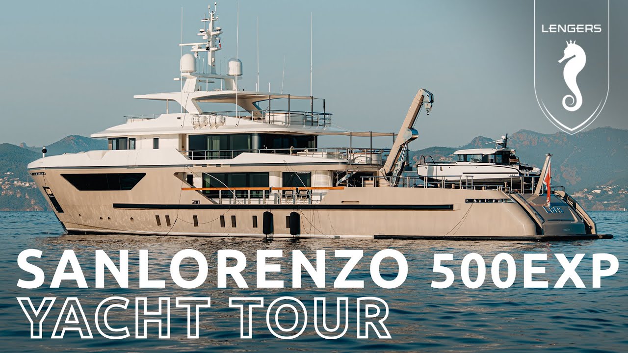 Iaht cu motor Sanlorenzo 500EXP de vânzare |  Plimbare prin tur - Lengers Yachts