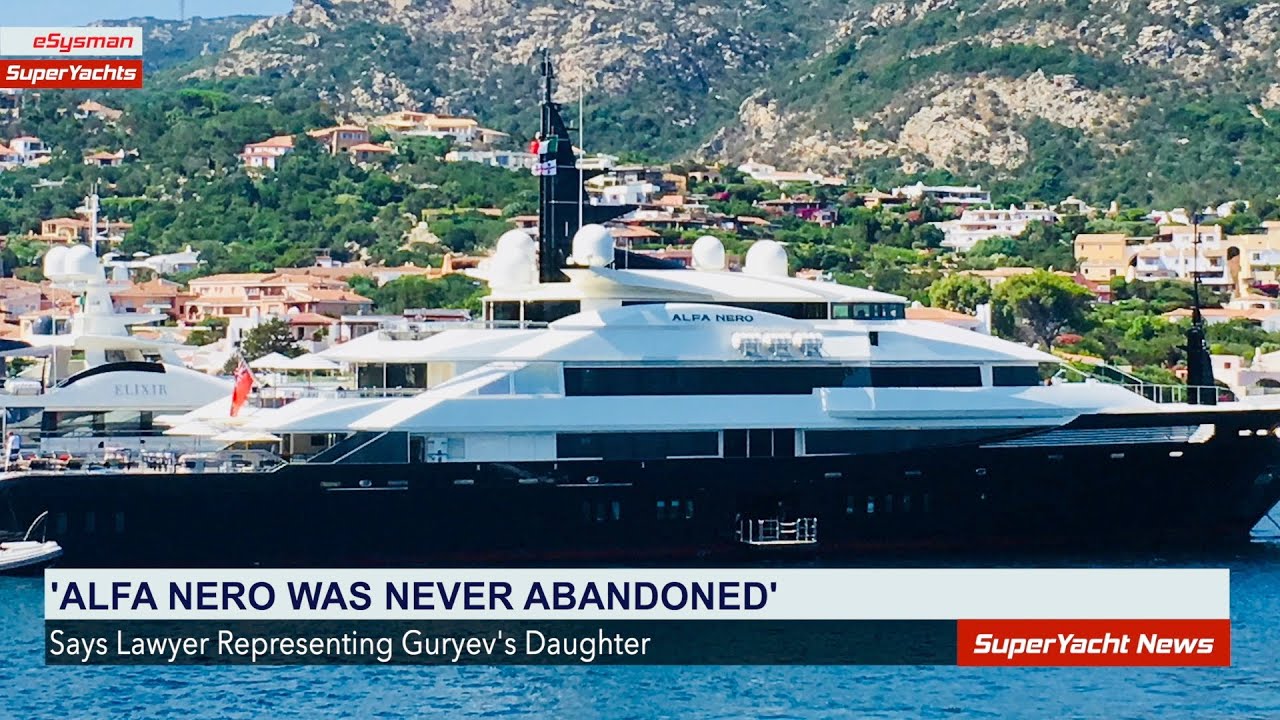 Avocatul fiicei lui Guryev: „Superyacht-ul nu a fost niciodată abandonat”.  |  Clipuri SY