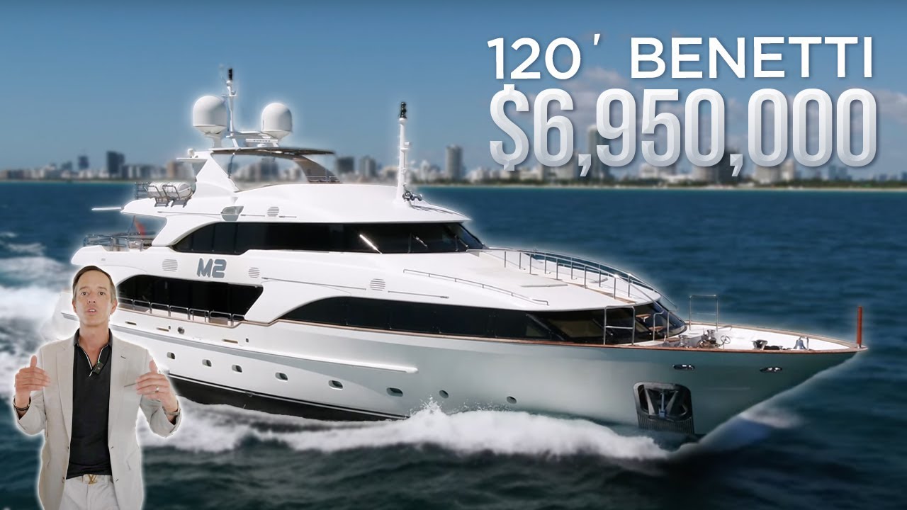 În interiorul M2: Yacht Benetti 2008 de 120 de picioare cu noi upgrade 2023