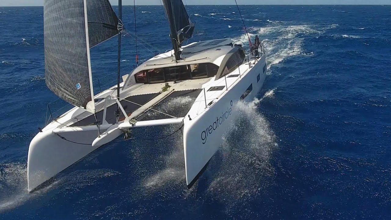 La jumătatea drumului Oceanului Indian - 1000 de mile în 4 zile - Sailing Greatcircle (ep.313)