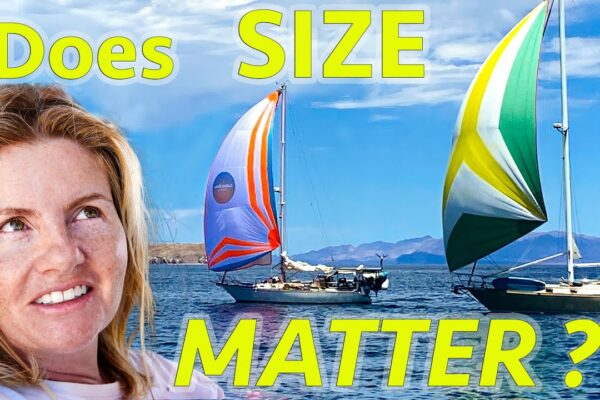 Dimensiunea contează?  50ft vs 36ft barca cu pânze!  (Calico Skies Sailing, Ep 200)